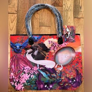 NWT Ed Hardy Miguel Peredes tote bag